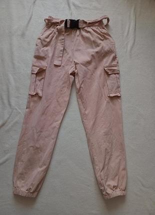 Женские брюки джоггеры карго plt