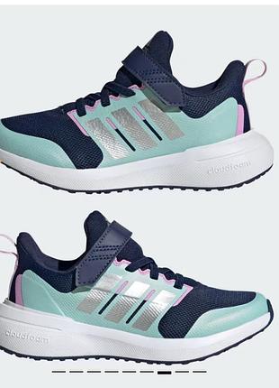Кросівки adidas fortarun 2.0 cloudfoam 35 36 адідас кросовки жіночі дитячі підліткові красовки як нові зручні піжошва пінка