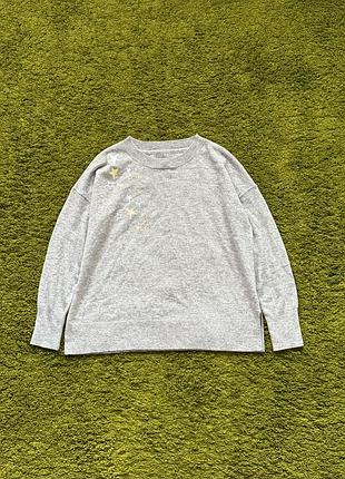 Pure collection стильний светр з вмістом шерсті та кашеміру