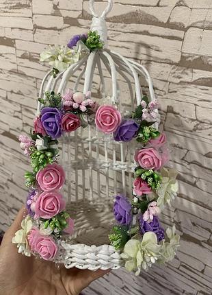 Декор клітка з бумаги