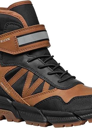 Демі утеплені черевики geox flexyper plus- 29,30,31,34,35,36,37,38,39