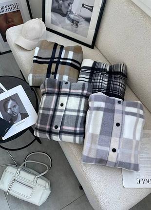 Женская рубашка из флиса полар