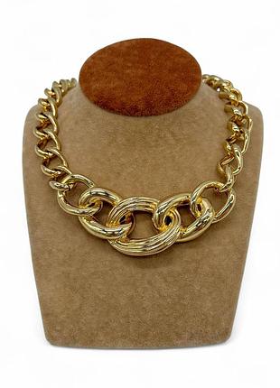 Массивное колье christian dior, 1990-е годы.