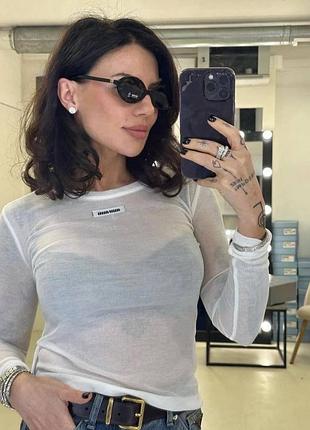 Лонг напівпрозорий 42-44