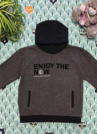 Трикотажный худи nukutavake на парня 10 лет, рост 140 см