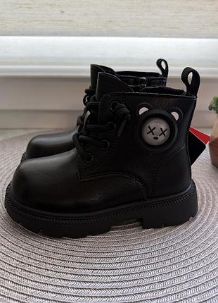 Черевики дитячі утеплені apawwa для дівчинки,22,24,25,27