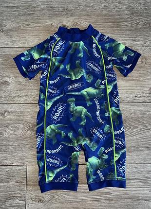 Купальний комбінезон діно на хлопчика 1,5-2роки
