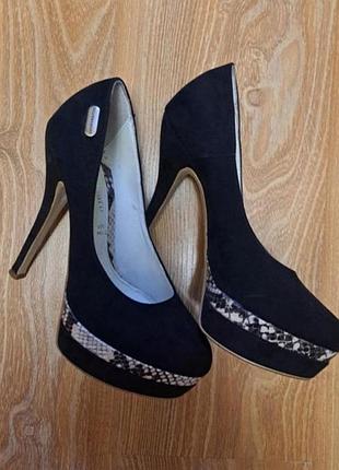 Туфли замшевые италия 37р