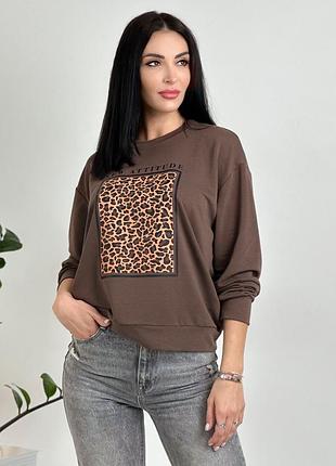 Світшот жіночий "feline" розміри 42-56