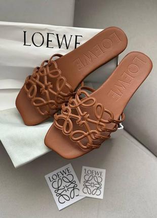 Шльопанці loewe шлепки шльопки шлепанцы тапки лоеве