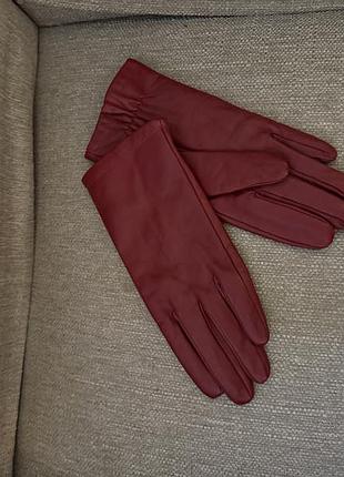 Кожаные перчатки, marks& spenser!