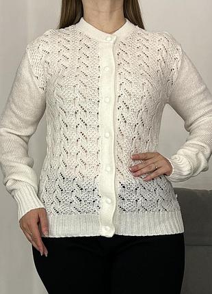 Милий кардиган з візерунком на ґудзиках №464/6