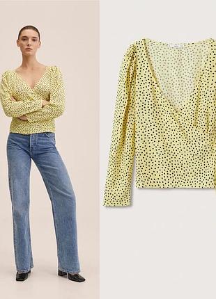 Рубашка рубашка блуза женская оригинал манго mango