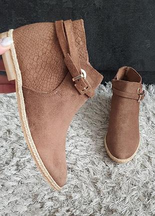 Черевички idaho andre нат.замша р.38.