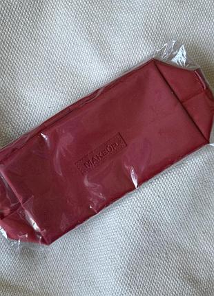 Косметика несессер makeup красная с ручкой