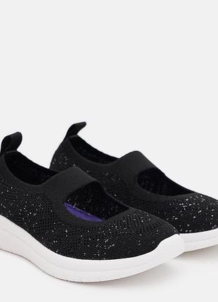 Спортивные туфли балетки демикс для девочки