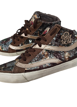 Кеды в пайетках replay