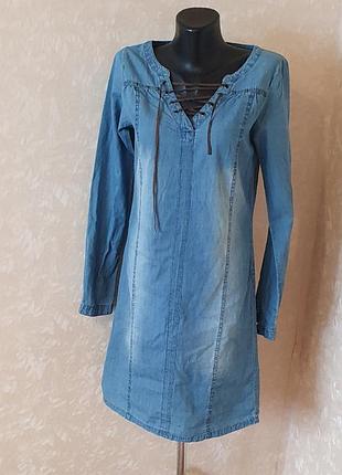 Легкое оригинальное натуральное платье