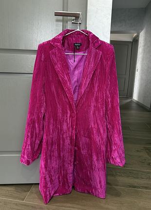 Піджак вельветовий святковий boohoo розмір s