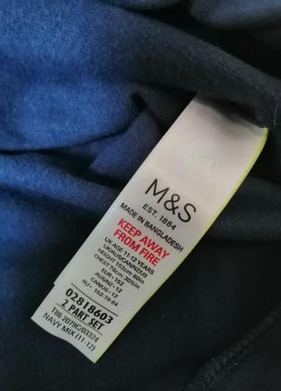 Толстовка теплая с мишкой тедди marks&spencer   коттон6 фото