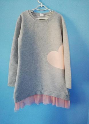 Платье/ туника на 9-11 лет yasin kids