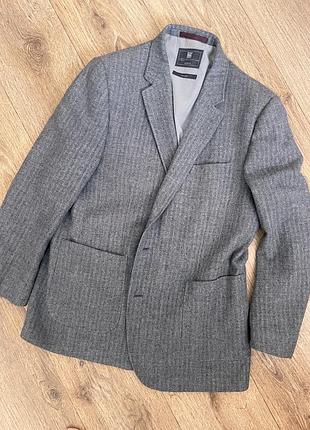 Піджак бойфренд, вовна, l-xl