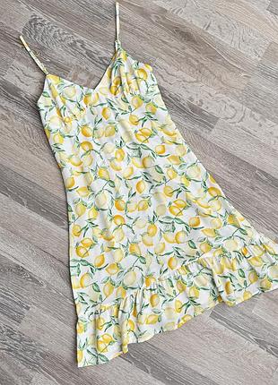 Сукня з лимонним принтом cropp