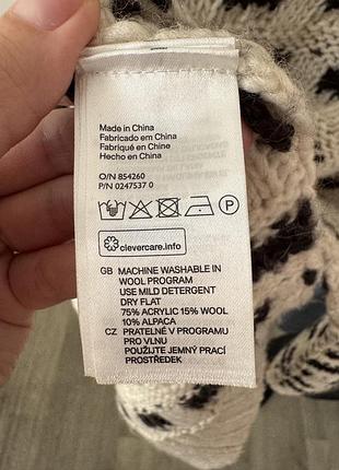 Светр h&m альпака вовна 8