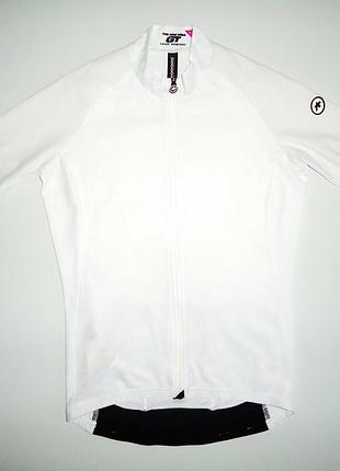 Велофутболка джерси assos uma gt wom white белая jersey (s)