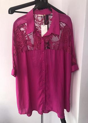 Блузка большие размеры