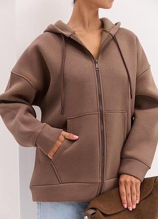 Акция теплая спортивная кофта толстовка