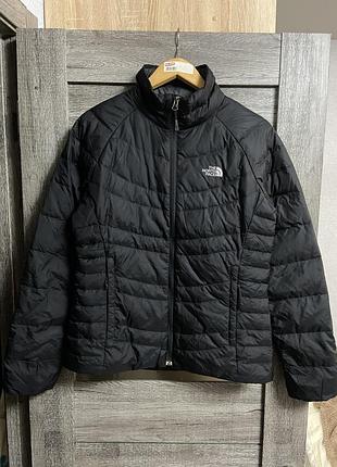 Пуховик the north face 700 lightweight puffer осенний пух перо