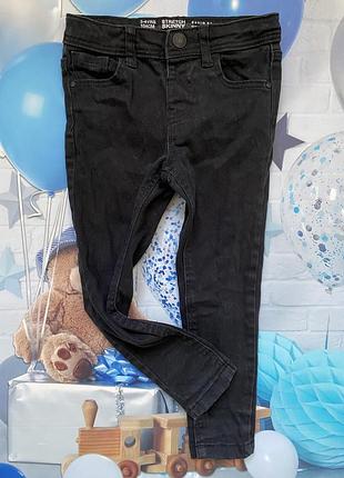 Джинси чорні 3-4 років denim co
