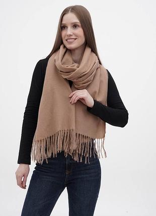 Шарф однотонний