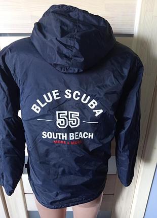 Куртка двусторонняя для мальчика на рост 152 см