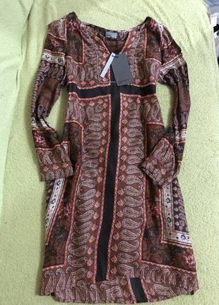 Легкое воздушное платье из натуральной ткани vero moda