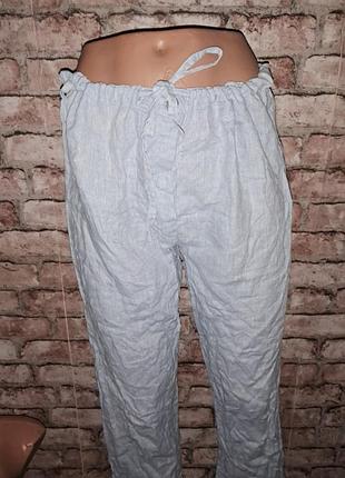 Штанці льонові