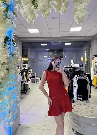 Твідова сукня zara