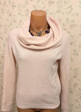 Кофта кашемир нежно розовая нюдовая