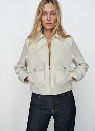 Бомбер куртка zara размер xs