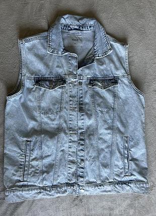 Джинсовая жилетка xside/ ls waikiki