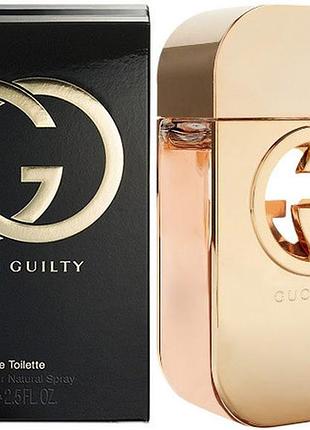 Женская туалетная вода gucci guilty (яркий цветочно-восточный аромат)