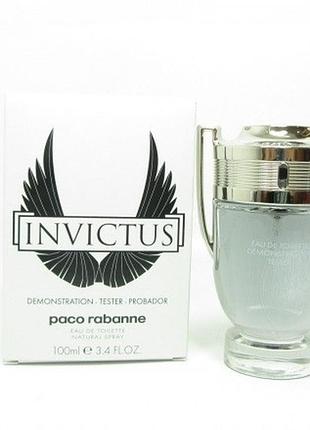 Мужская туалетная вода paco rabanne invictus (пако рабанн инвиктус) тестер 100 мл