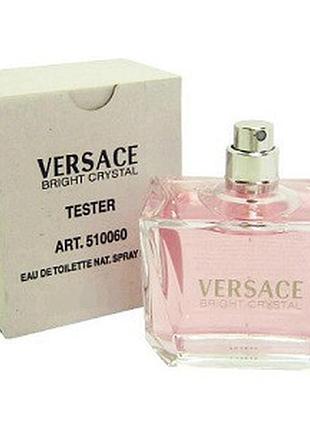 Тестер туалетная вода versace bright crystal 90 мл