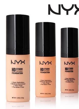 Тональный крем nyx hd studio