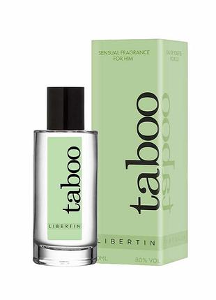 Духи с феромонами для мужчин taboo libertin