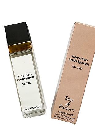 Narciso rodriguez  for her - travel perfume 40ml