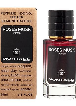 Montale roses musk tester lux, женский, 60 мл
