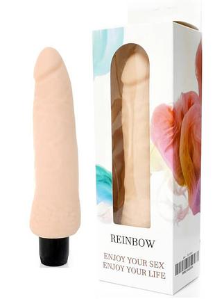 Реалістичний вібратор boss cyberskin reinbow