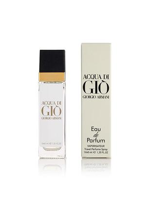 Armani acqua di gio pour homme - travel perfume 40ml